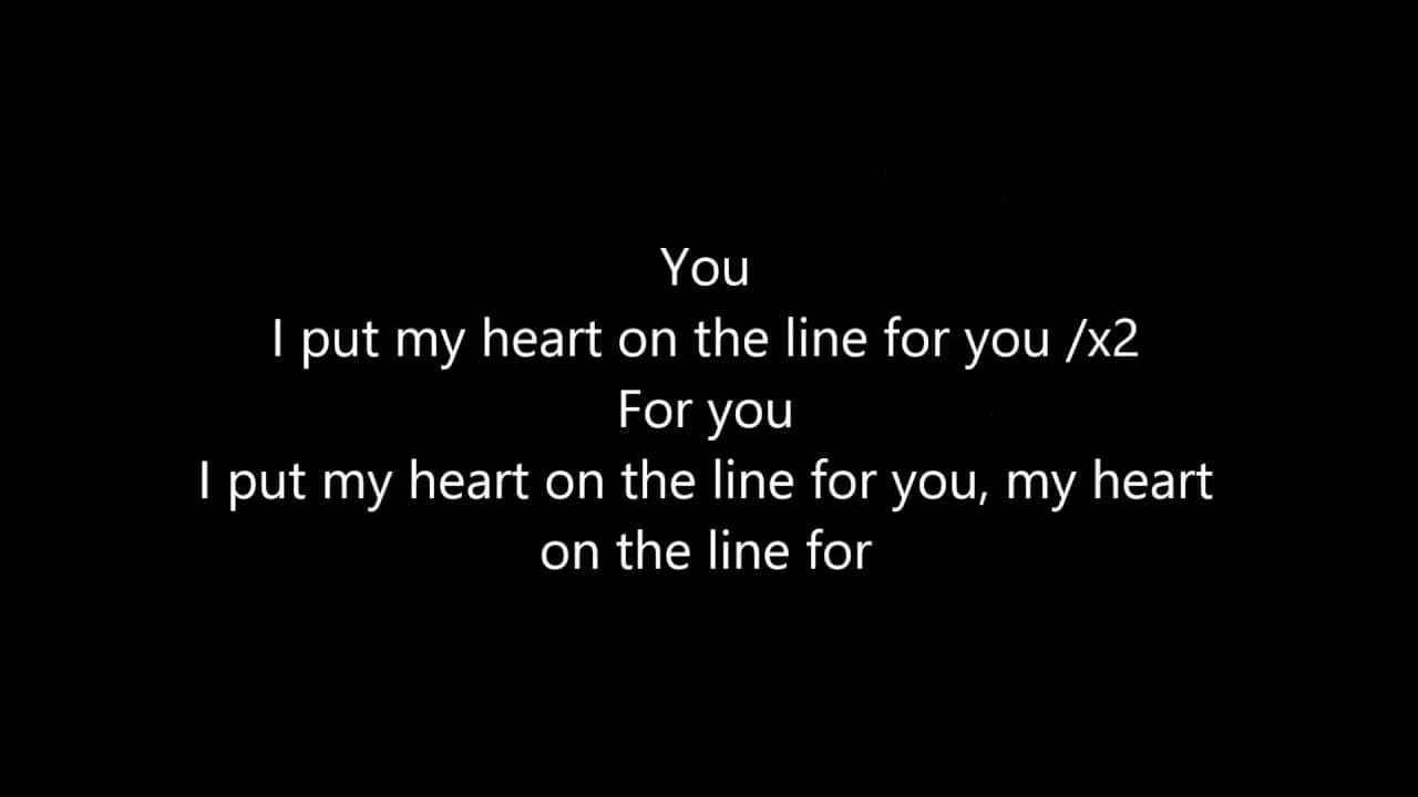Craig David - Heartline (Unofficial Lyric Video)