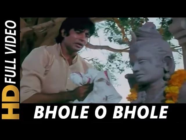 Bhole O Bhole Tu Rutha Dil Tuta | Kishore Kumar | Yaarana 1981 Songs | Amitabh Bachchan, Neetu Singh