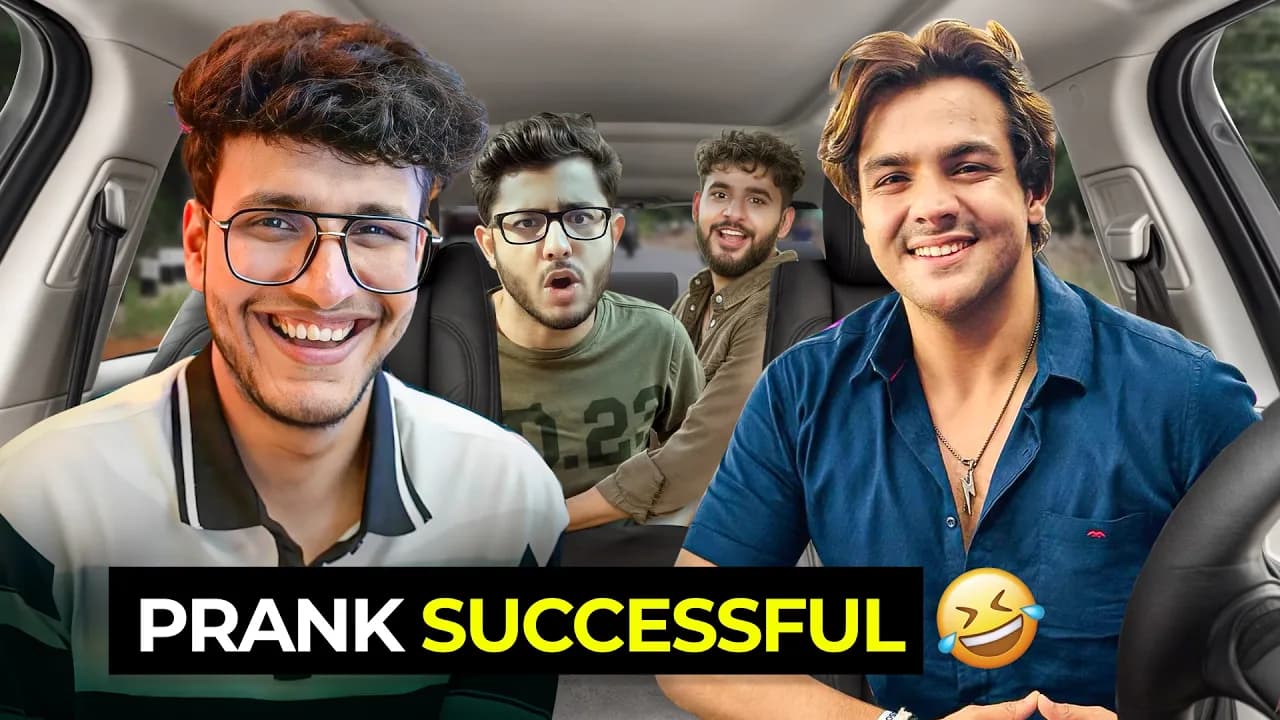 Ashish Chanchlani and I Pranked Carryminati and Fukra Insaan