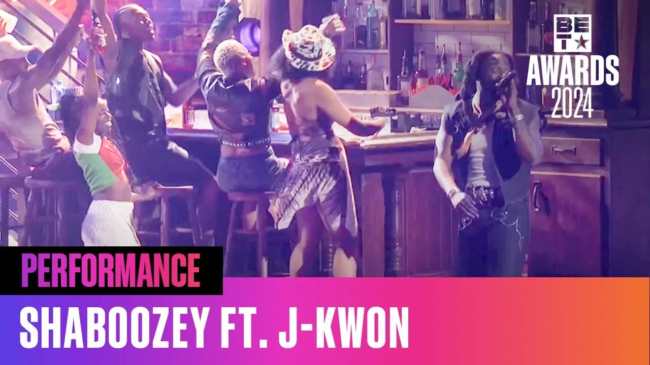 Everybody Got "Tipsy" With Shaboozey Ft. J-KWON's Mashup Of "A Bar Song" | BET Awards '24