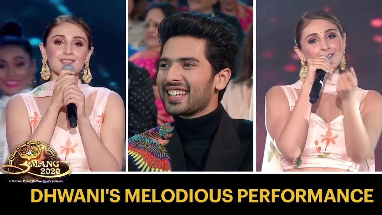 Dhvani Bhanushali's Melodious Performance | Umang 2020