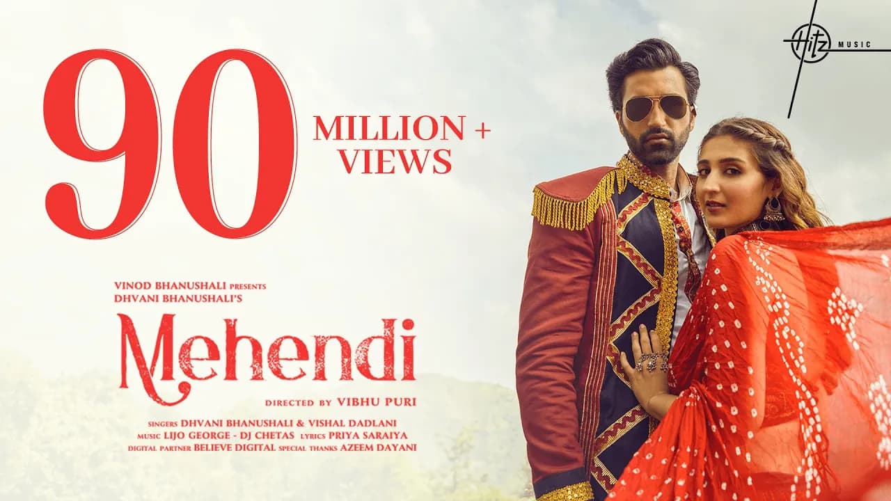 Mehendi - Song| Dhvani Bhanushali | Gurfateh| Vishal Dadlani| Vinod B| Lijo-Chetas| Priya S| Vibhu P