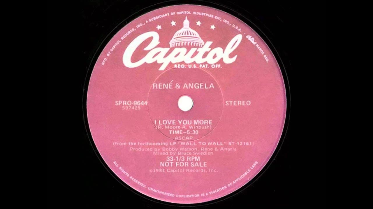 Rene & Angela Feat. Notorious BIG - I Love You More (Dj "S" Rework)