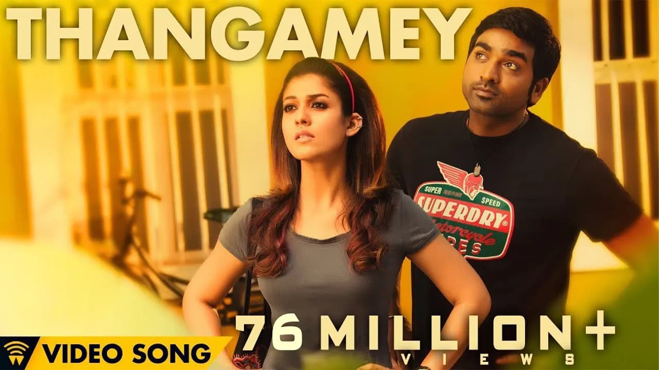 Naanum Rowdy Dhaan - Thangamey | Official Video | Anirudh | Vijay Sethupathi | Vignesh Shivan