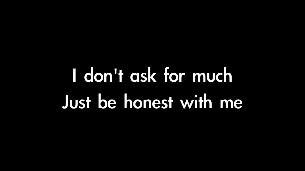 Jason Mraz - Be Honest (Lyrics )