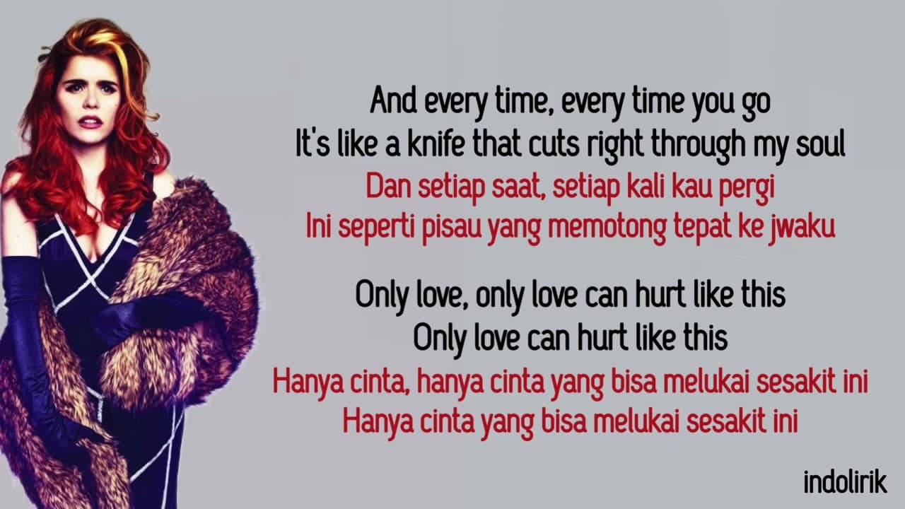 Paloma Faith – Only Love Can Hurt Like This | Lirik Lagu Terjemahan