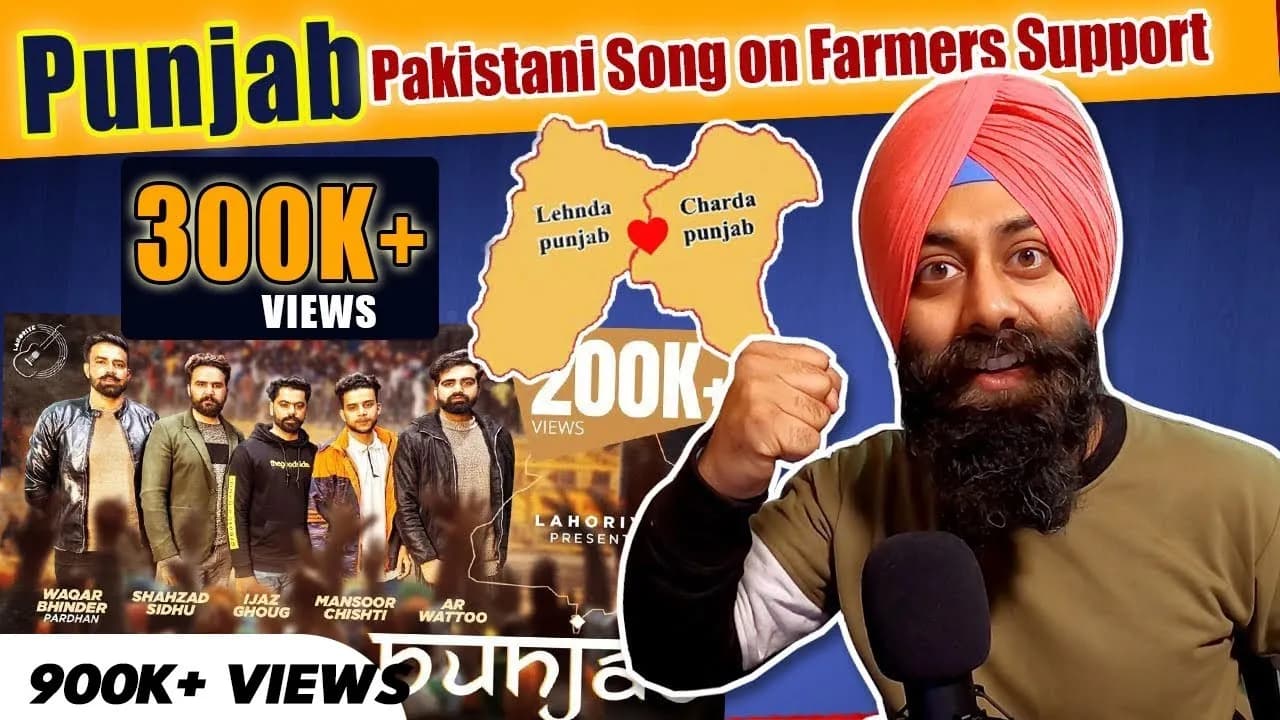 Charda Punjab React to PUNJAB (Full Song) - Pardhan | Shahzad Sidhu | Lahoriye
