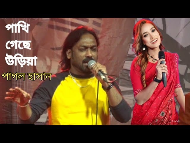 পাখি গেছে আমার উড়িয়া | পাগল হাসান এবং লায়লা | Paki Gese Amar Uriya | Pagol Hassan Layla song 2024