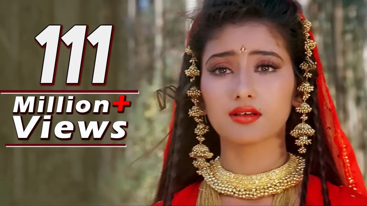Jab Se Mile Naina - Lata Mangeshkar, Manisha Koirala, First Love Letter Song