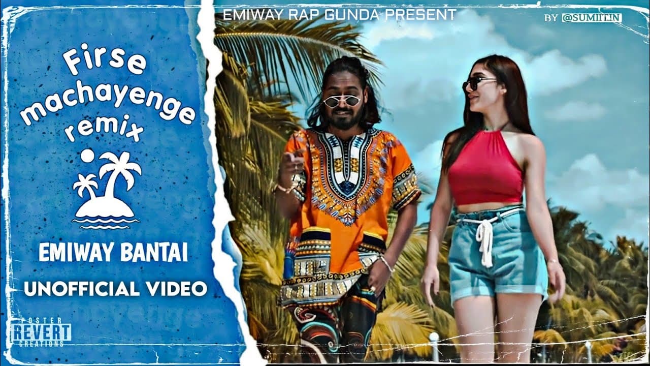 Firse machayenge remix || emiway Bantai || unofficial music video || By || emiway rap gunda fc