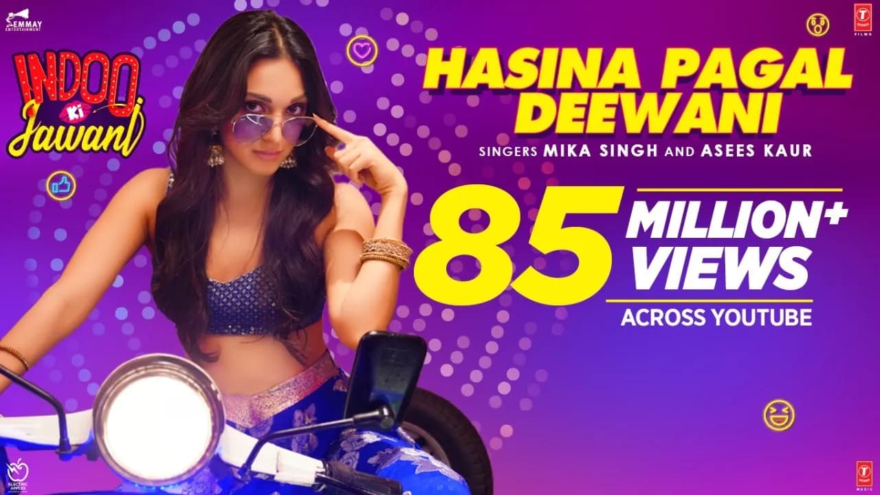 Hasina Pagal Deewani: Indoo Ki Jawani | Kiara Advani, Aditya Seal | Mika Singh,Asees Kaur, Shabbir A