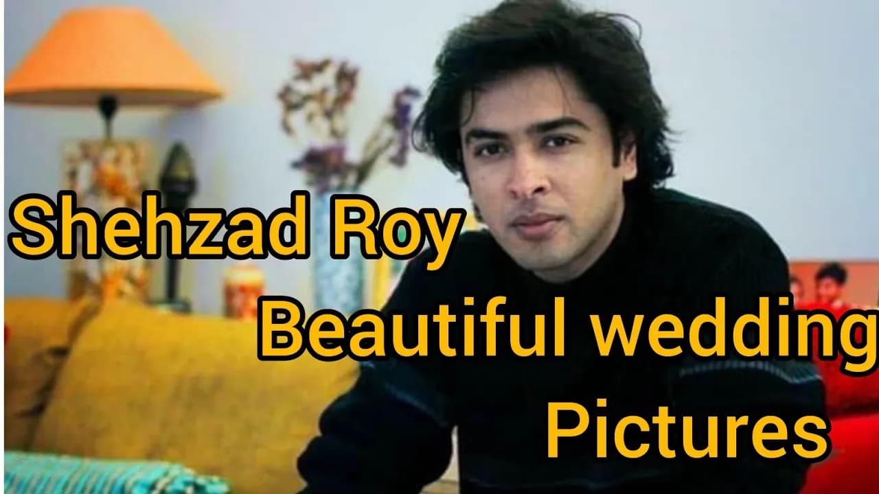 Shehzad Roy Beautiful wedding pictures | Pakistani Singer  | Shehzad Roy Beautiful wife | Family |