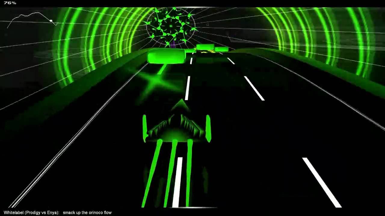 Prodigy vs Enya - Smack up the Orinoco Flow ReMiX (Audiosurf)