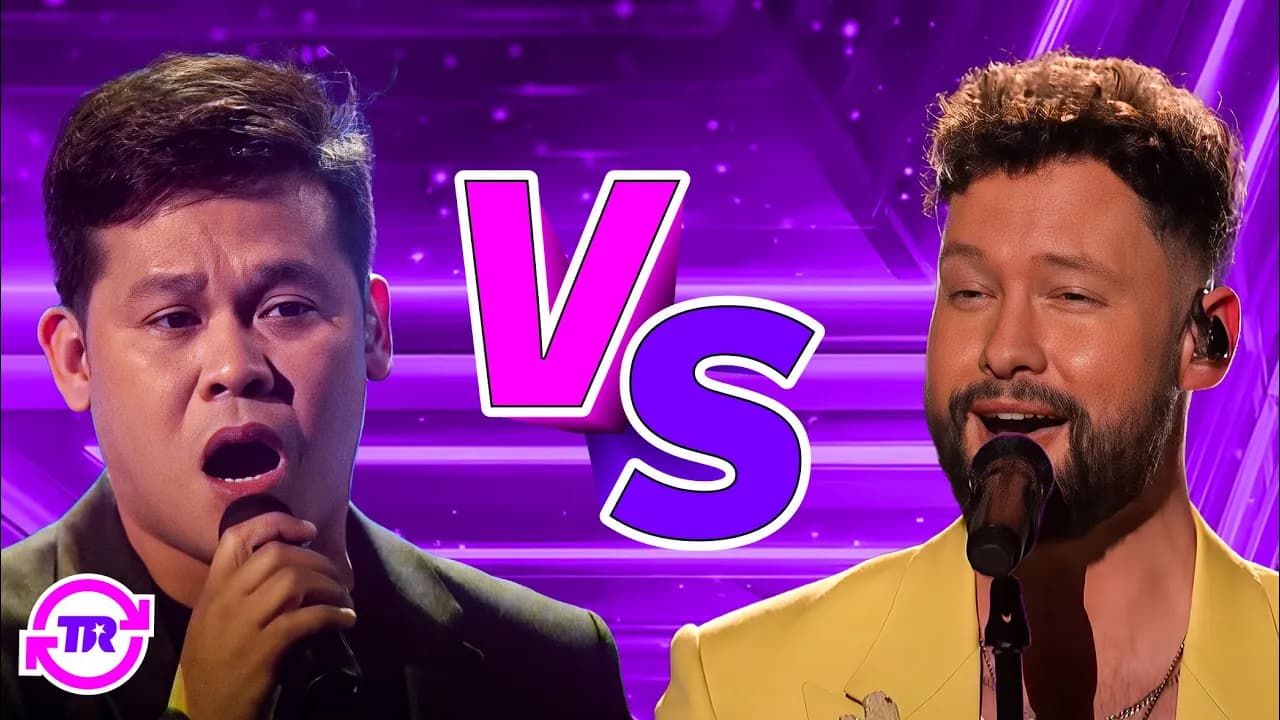 Marcelito Pomoy VS Calum Scott - Who Wins The Battle