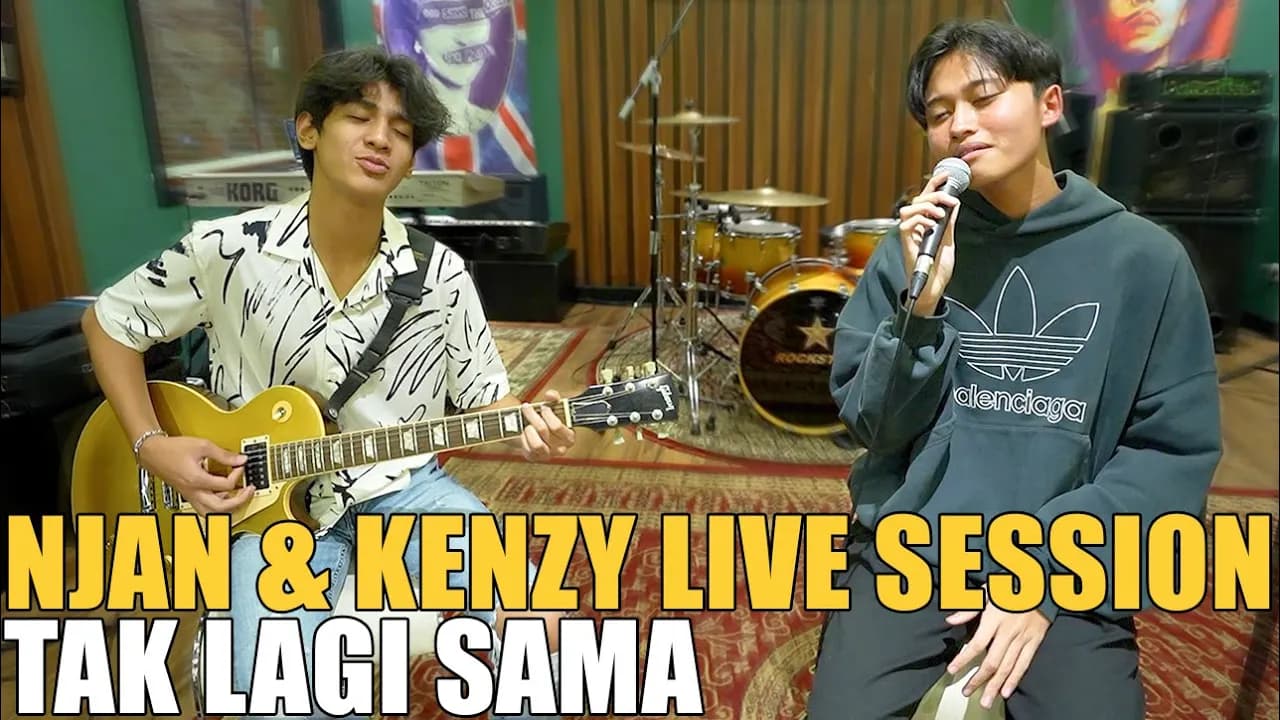 RIZWAN FADILAH FEAT. KENZY TAULANY - TAK LAGI SAMA (LIVE SESSION)