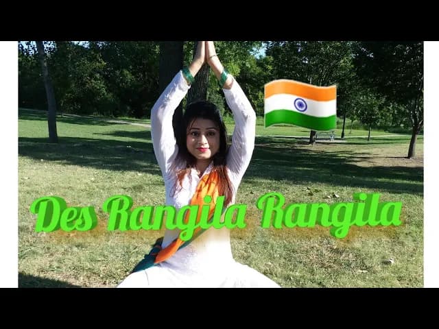 Des Rangila Rangila Song|Dance| Fanaa| Aamir khan|Kajol|Mahalaxmi Iyer🇮🇳