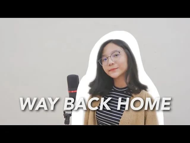 Way Back Home - Shaun (ft. Conor Maynard) | Cover by Misellia Ikwan