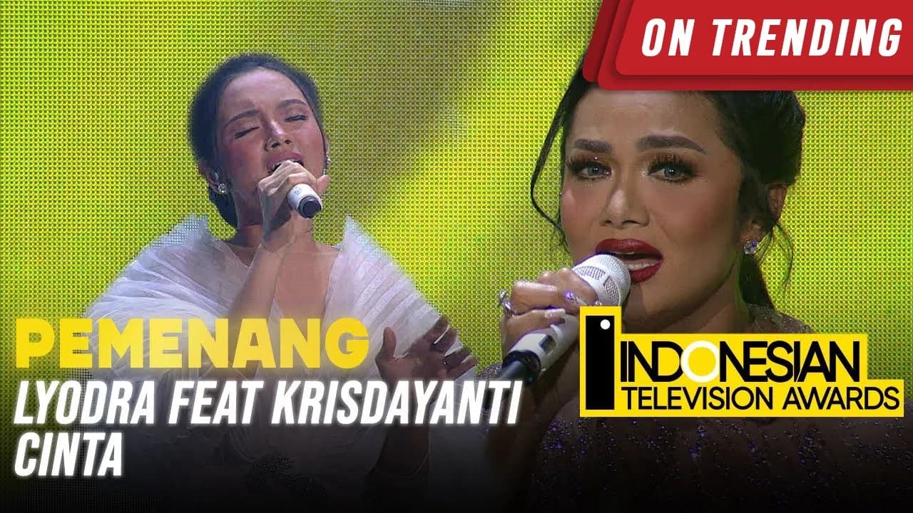 LYODRA FEAT KRISDAYANTI - [CINTA] | INDONESIAN TELEVISION AWARDS 2021