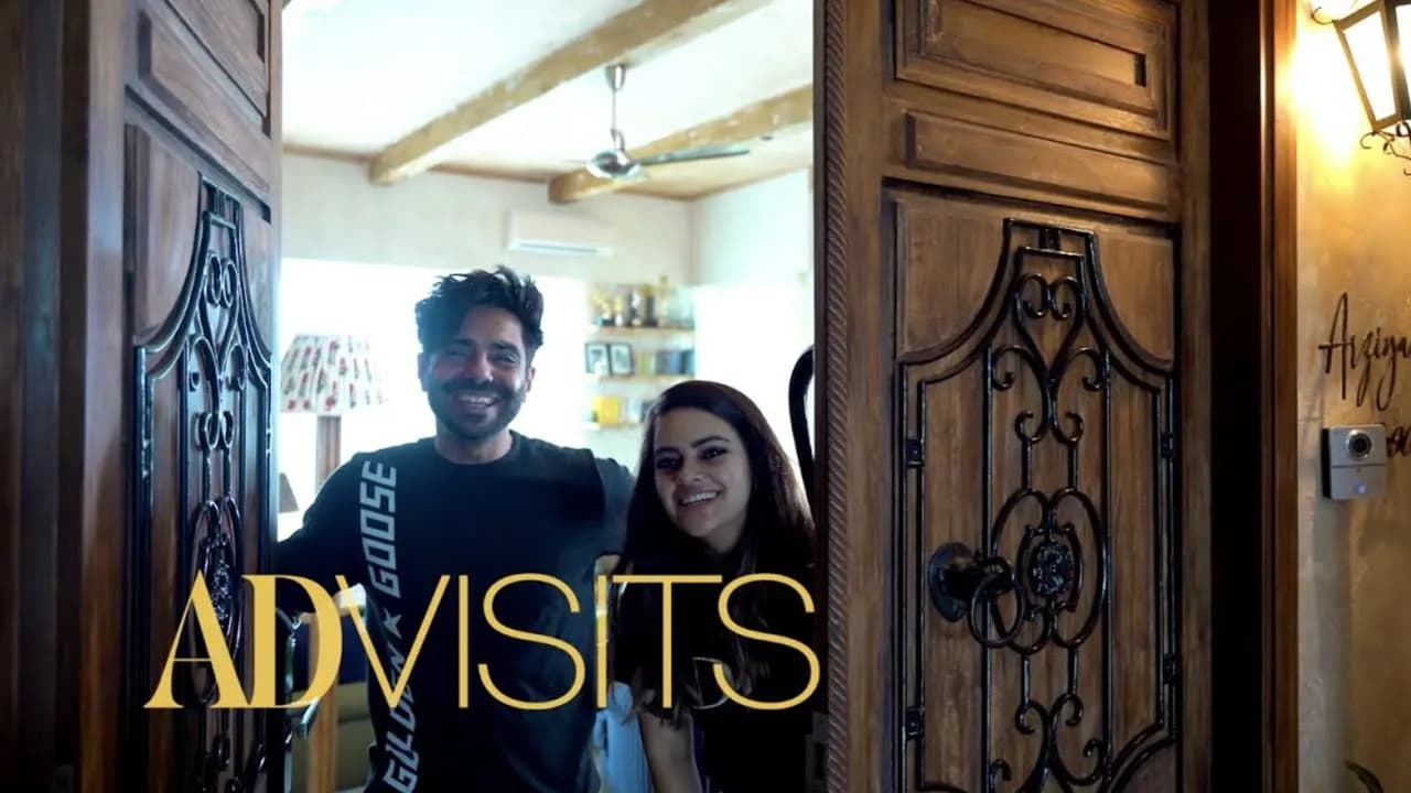 Inside Aparshakti Khurana & Aakriti Ahuja's Mumbai home | AD Visits