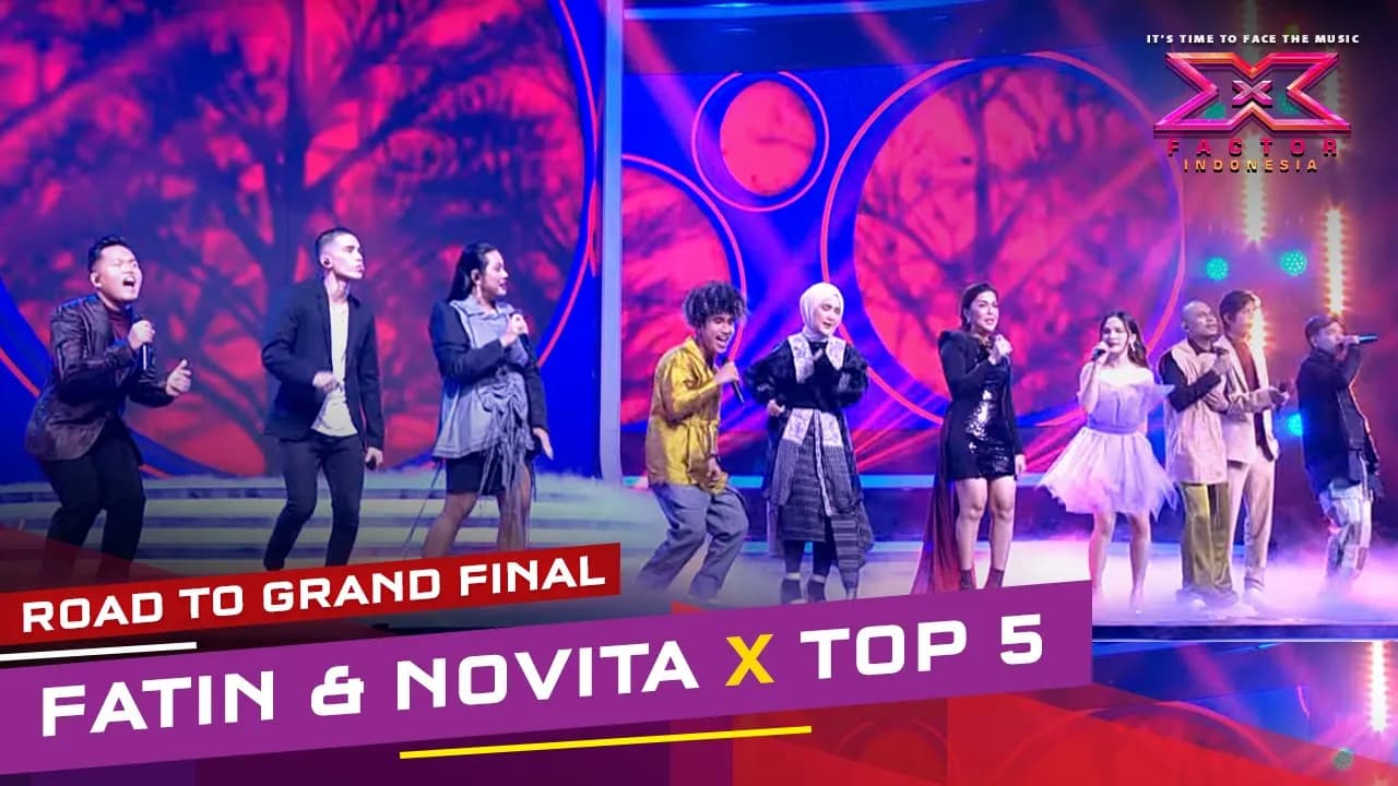 FATIN & NOVITA X TOP 5 - AKU MEMILIH SETIA X SAMPAI HABIS AIR MATAKU - X Factor Indonesia 2021