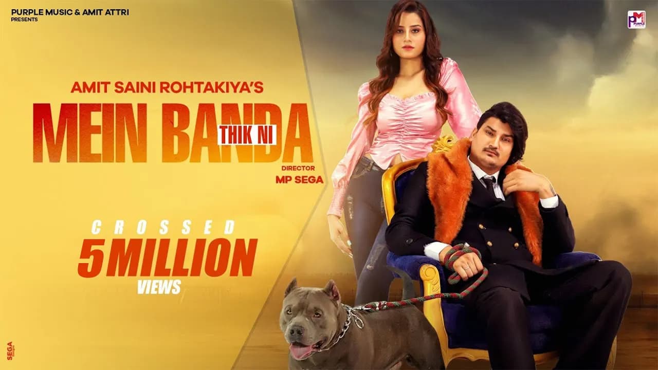 Amit Saini Rohtakiya : Main Banda Thik Ni | Kanishka Sharma | 5 Bomb | New Haryanvi Song 2022