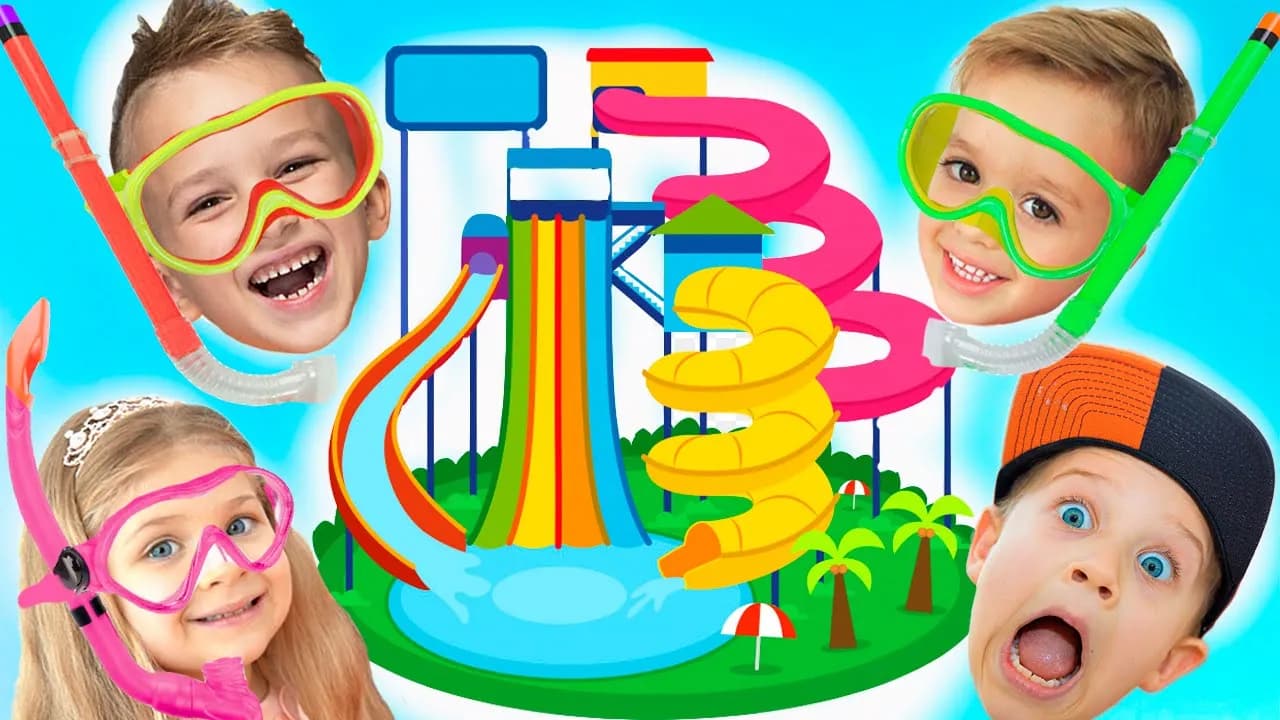 Vlad and Niki - Roma's Birthday Party at Waterpark