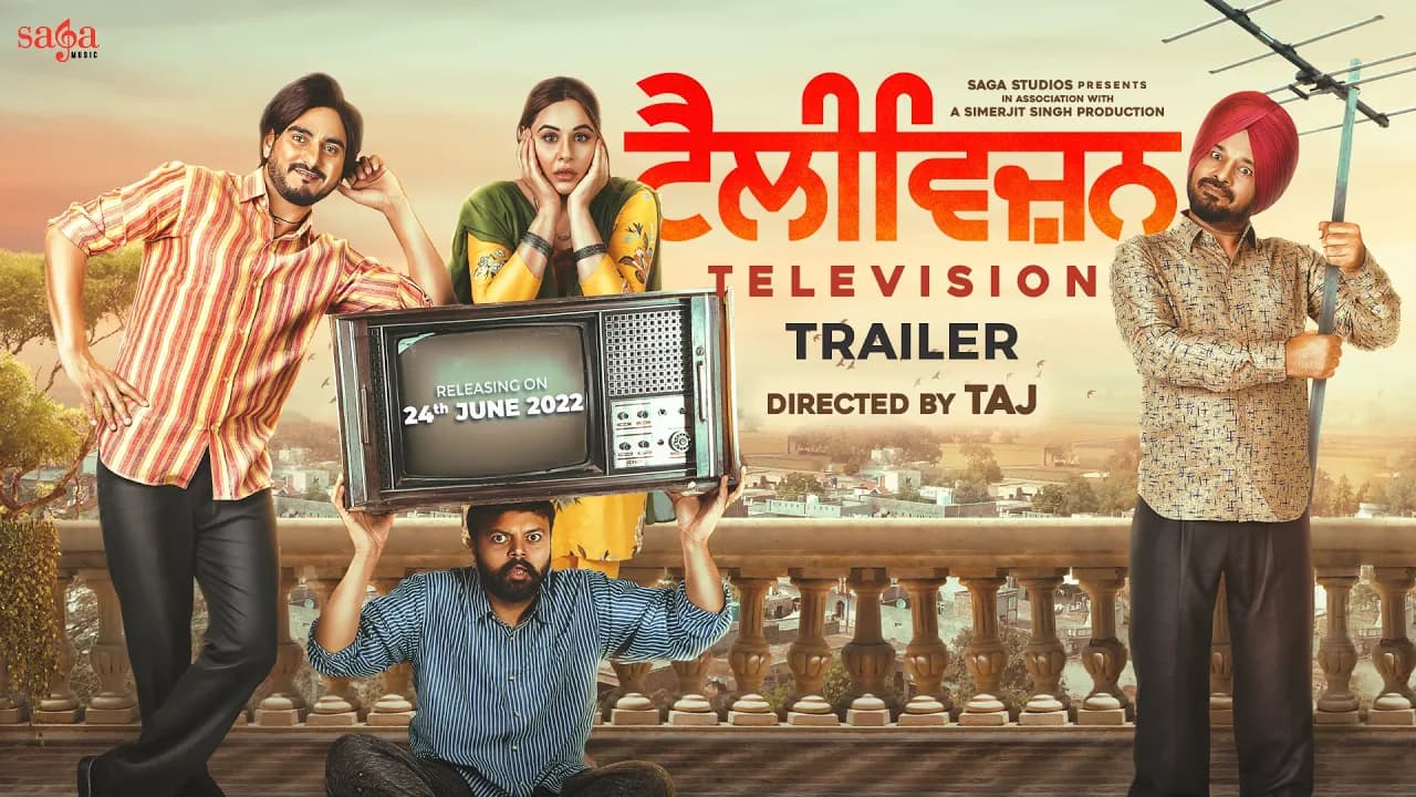 Television (Trailer) - Kulwinder Billa | Mandy Takhar | New Punjabi Movie 2022 | Rel on 24 Jun, 2022