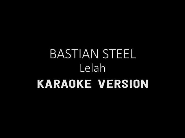 Lelah Bastian Steel Lirik karaoke