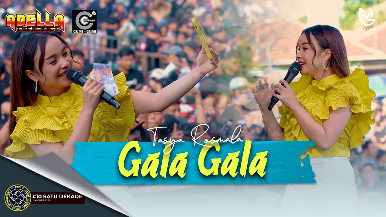 TASYA ROSMALA - GALA GALA (LIVE ADELLA X CUMI CUMI AUDIO) || LIVE PEMUDA PCB