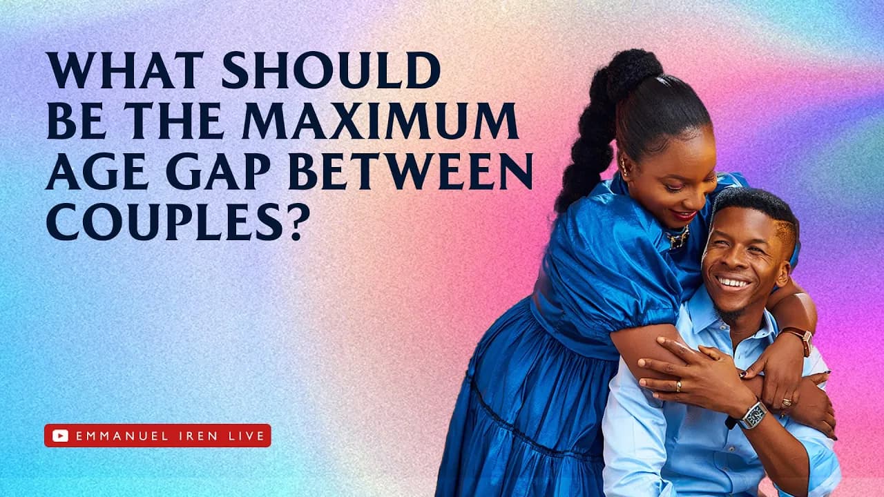 WHAT SHOULD BE THE MAXIMUM AGE GAP BETWEEN COUPLES
