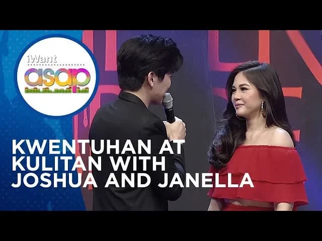 Kwentuhan at Kulitan with Joshua Garcia and Janella Salvador | iWant ASAP Highlights