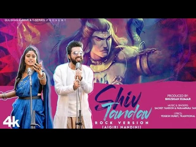 Shiv Tandav Stotram |🔱🌺| Sachet & Parampara Tandon🔴 Jata tabi Galajjala