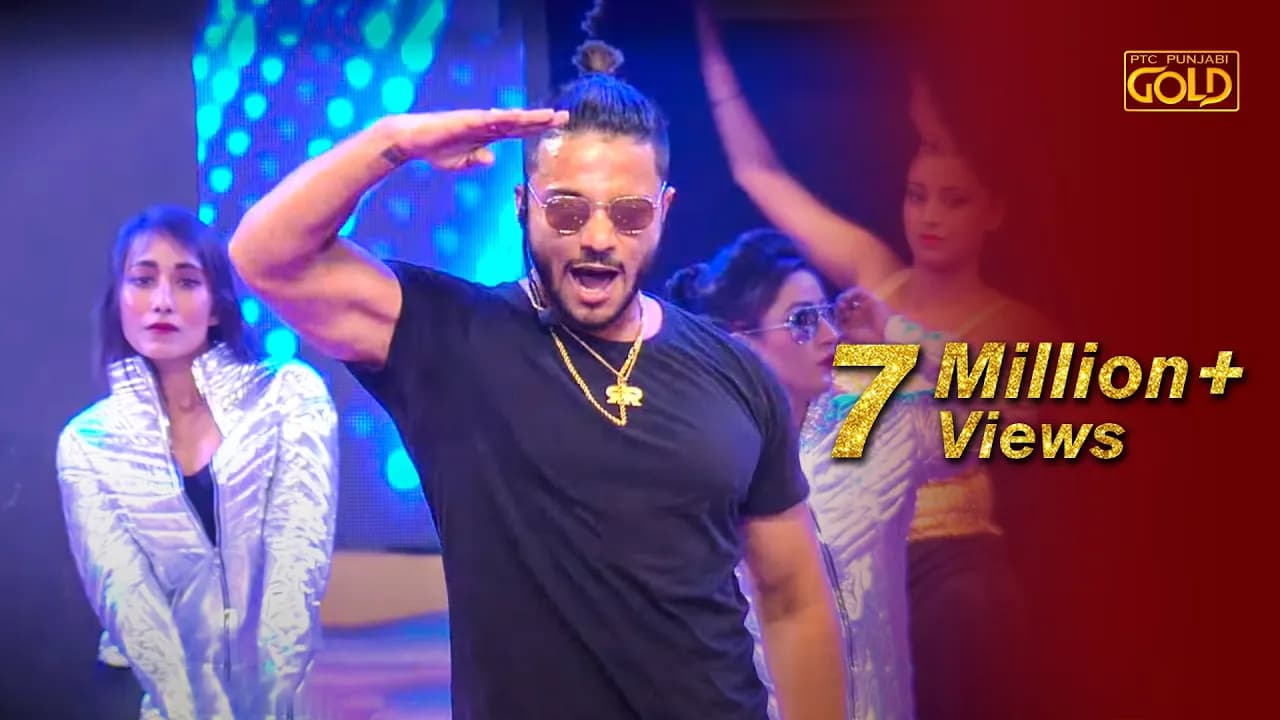 Raftaar | All Black | Swag Mera Desi | Live Rap | Resham Singh Anmol | PTC Punjabi Film Awards 2017