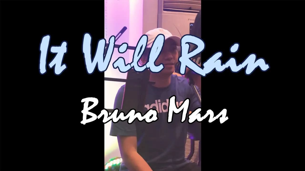 It Will Rain (Live Gig) cover | francis greg