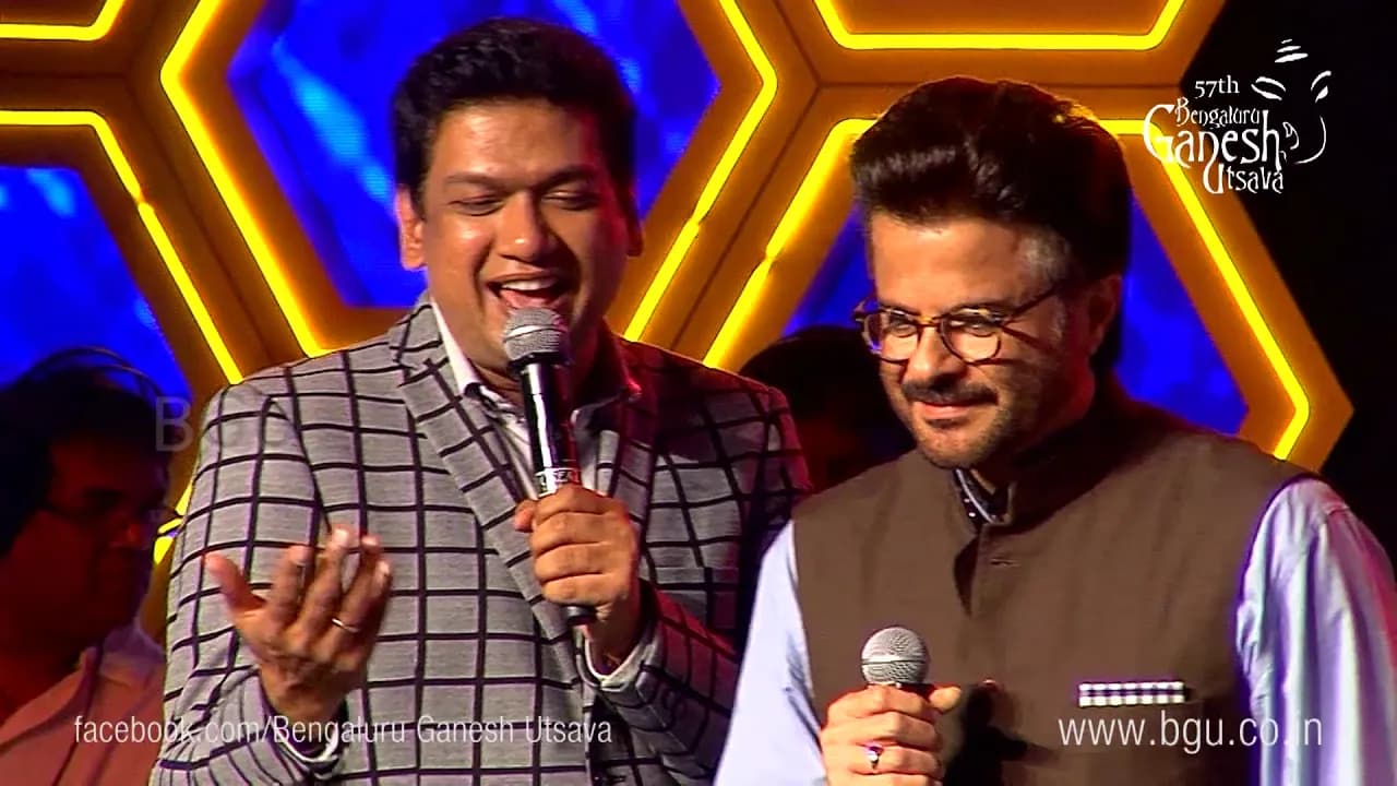 NAGUVA NAYANA | Anil Kapoor in Conversation with Vijay Prakash | 57th Bengaluru Ganesh Utsava 2019