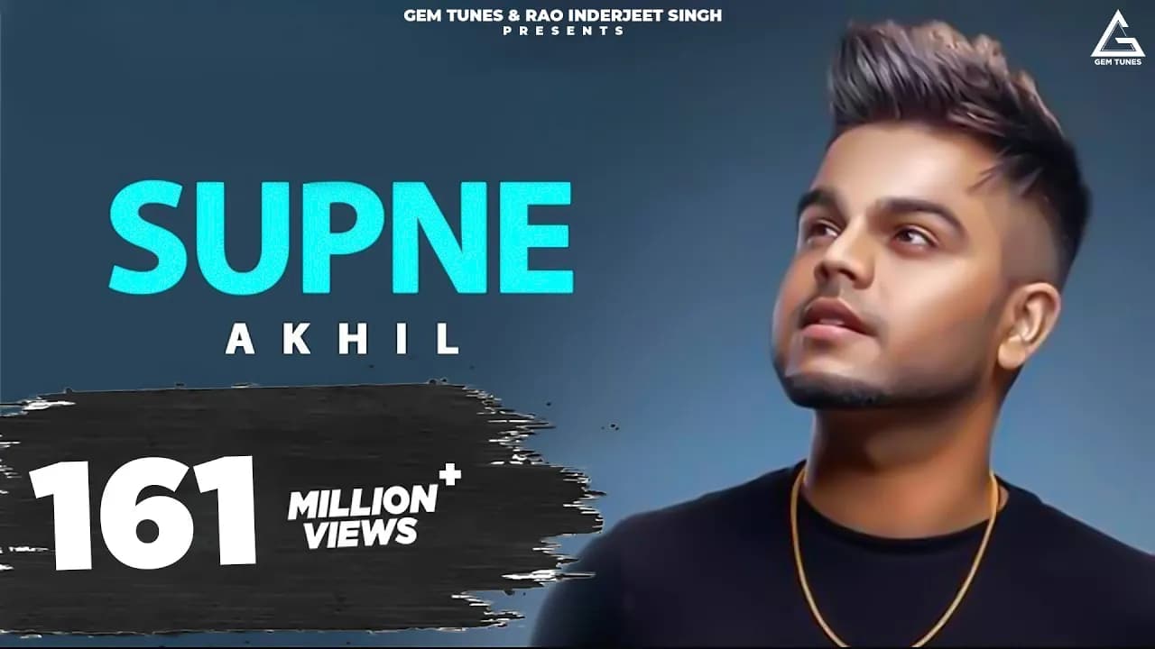 Supne : Akhil | Tanvi Nagi | Punjabi Song