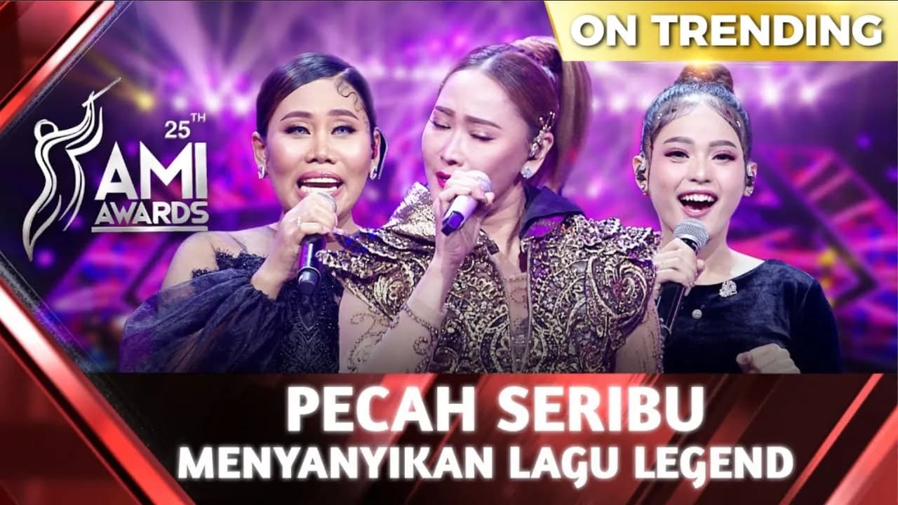 Inul Daratista X Evi Masamba X Putri - Pecah Seribu | 25th AMI Awards 2022