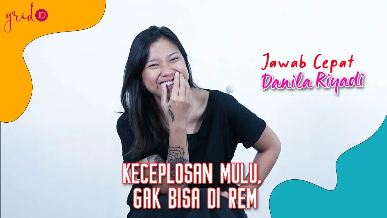 Danilla Riyadi #JawabCepat | Blak-blakan Soal Tipe Cowok yang Ia Suka