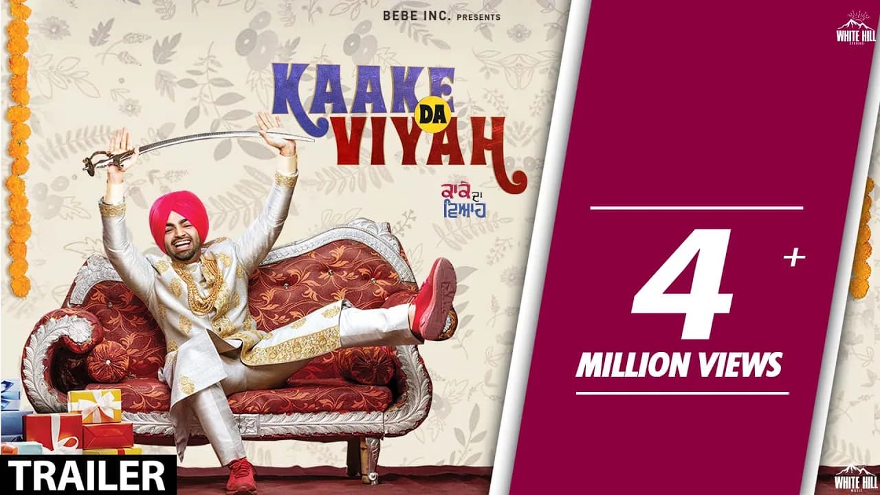 Kaake Da Viyah (Official Trailer)  Jordan Sandhu, Prabh Grewal, Karamjit Anmol