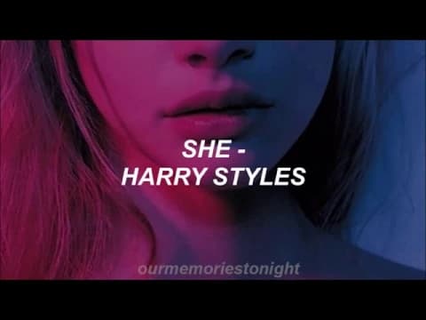 harry styles - she // lyrics