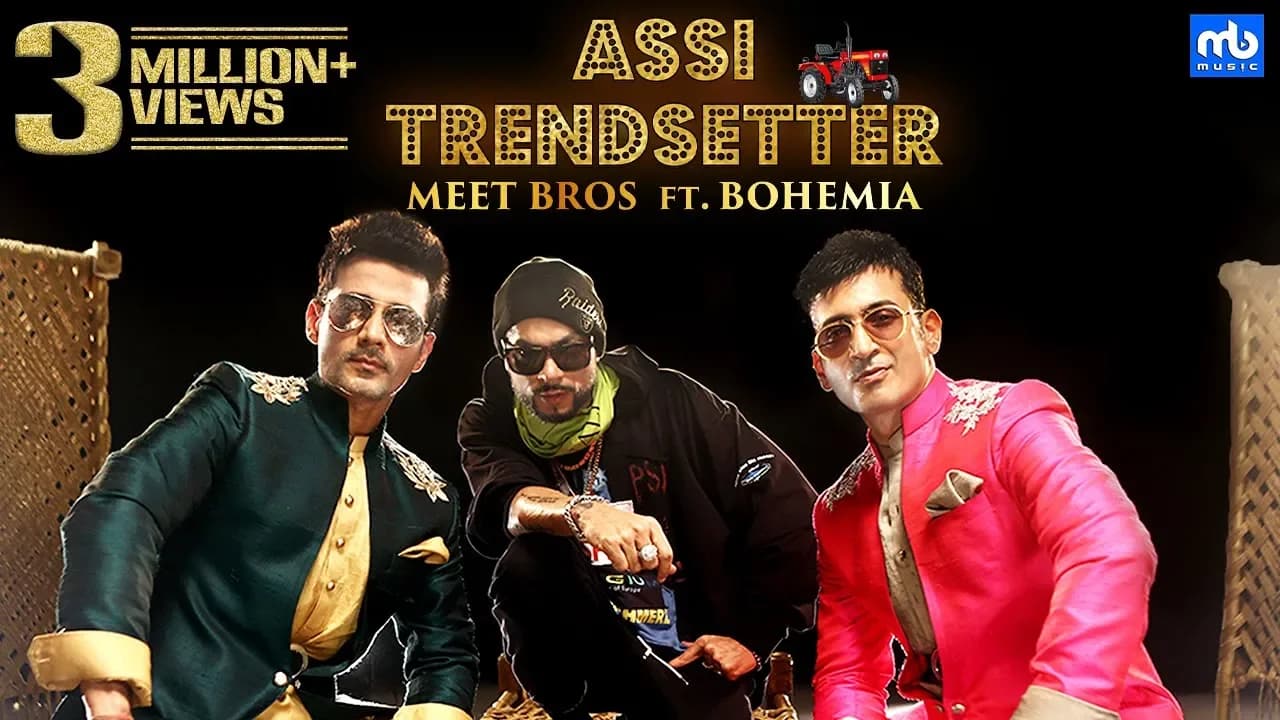 Assi Trendsetter | Meet Bros Ft. Bohemia | Angela Krislinzki | Latest Punjabi Song 2019 | MB Music