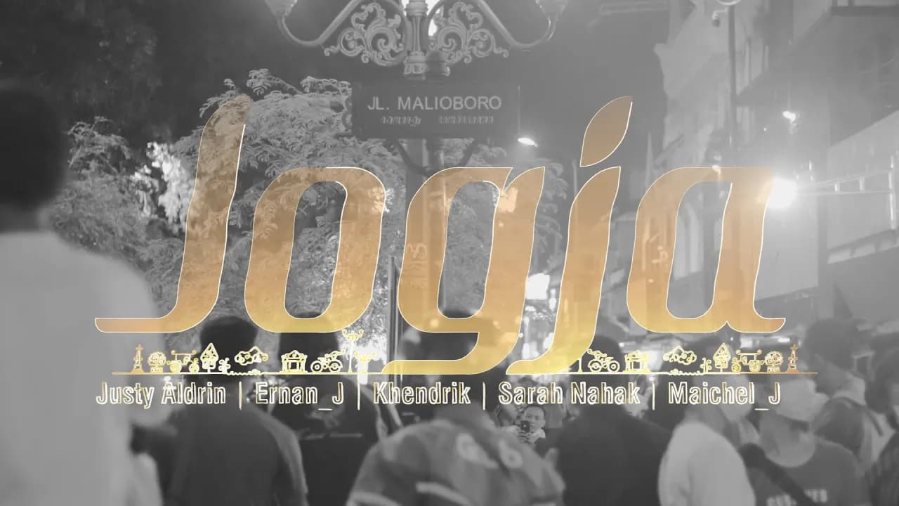 JOGJA - Justy Aldrin | Ernan_J | Khendrik | Sarah.N | Maichel_J [ Acoustic Version + Lyric Video ]