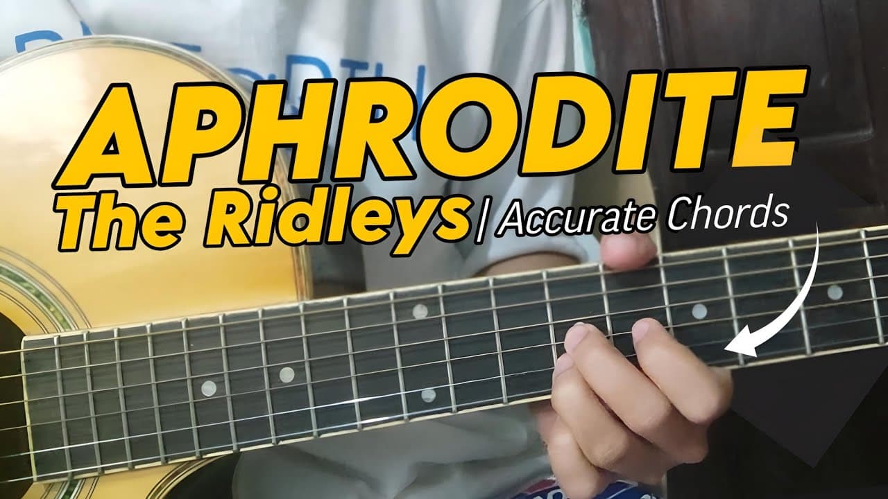 "APHRODITE" - The Ridleys | Strumming & ACCURATE Chords Lesson