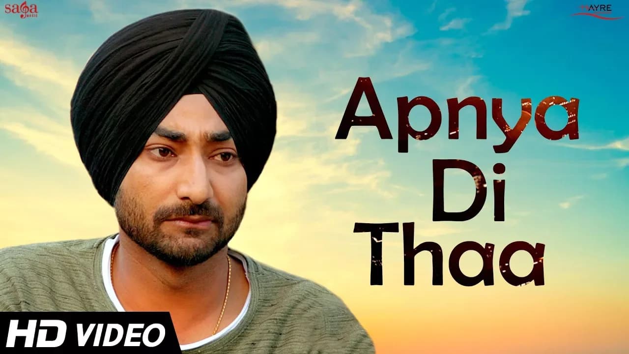 Ranjit Bawa - Apnya Di Thaa | New Punjabi Sad Song | Khido Khundi | 20th Apr 2018 | Saga Music