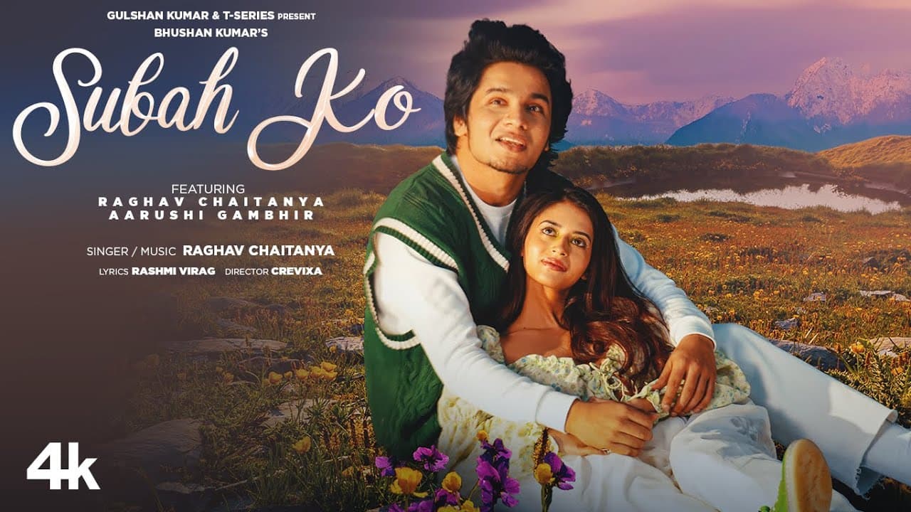 Subah Ko (Official Video) Raghav Chaitanya, Aarushi Gambhir | Rashmi Virag | Crevixa | Bhushan Kumar