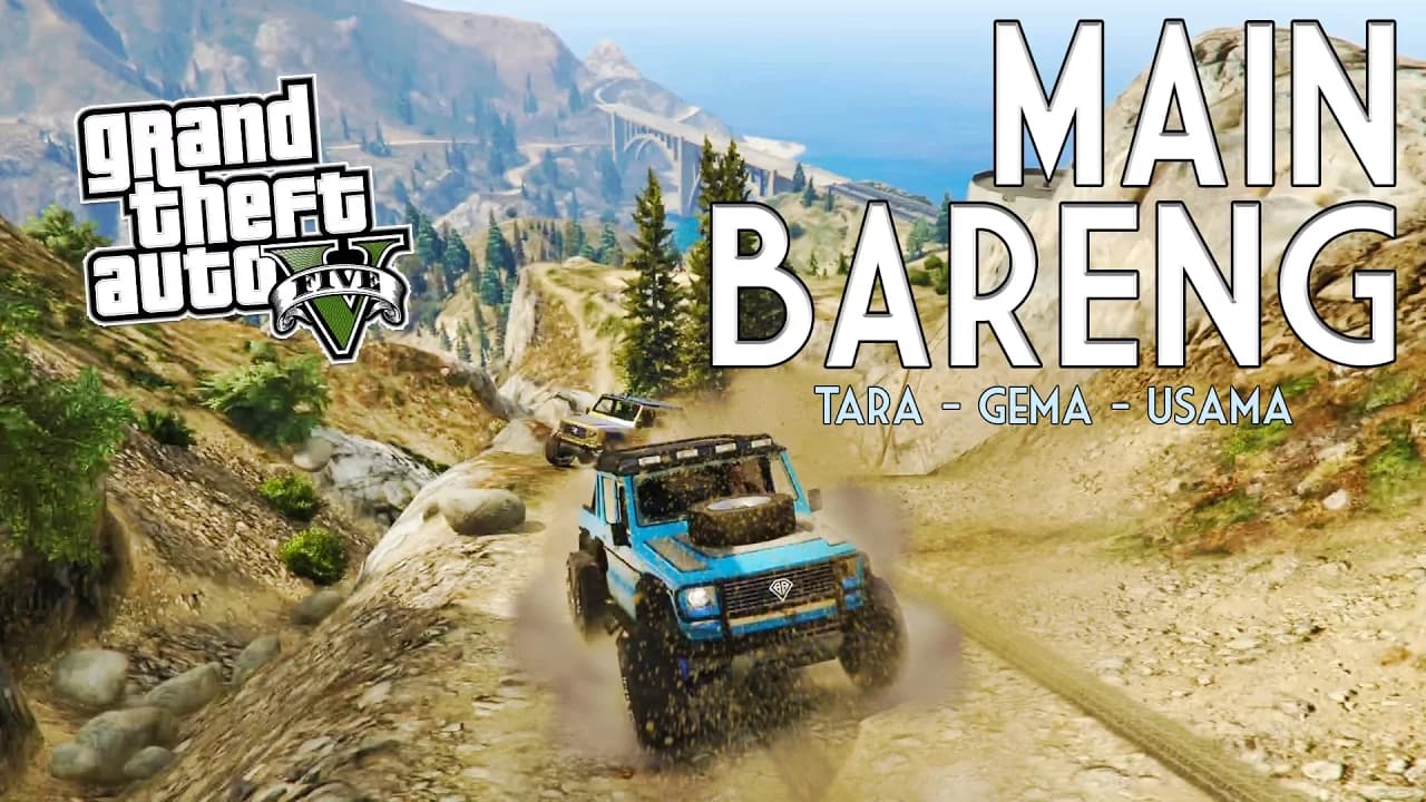 DOLAN GAME! GTA V main Bareng Tara,Gema,Usama