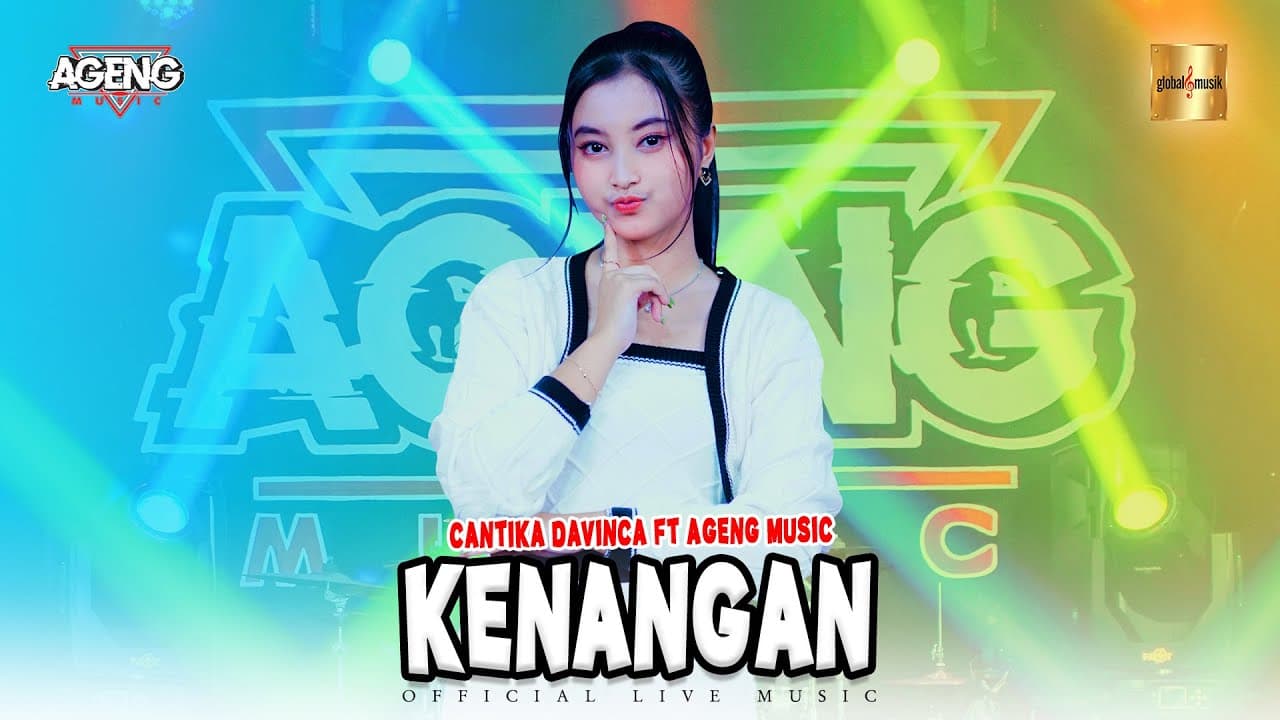 Cantika Davinca ft Ageng Music - Kenangan (Official Live Music)