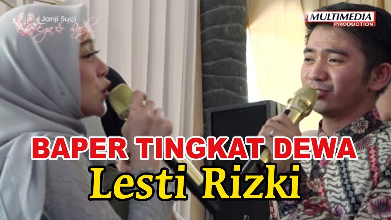 DUET NYANYI LESTI RIZKI DI PERNIKAHAN EGA RAFLY