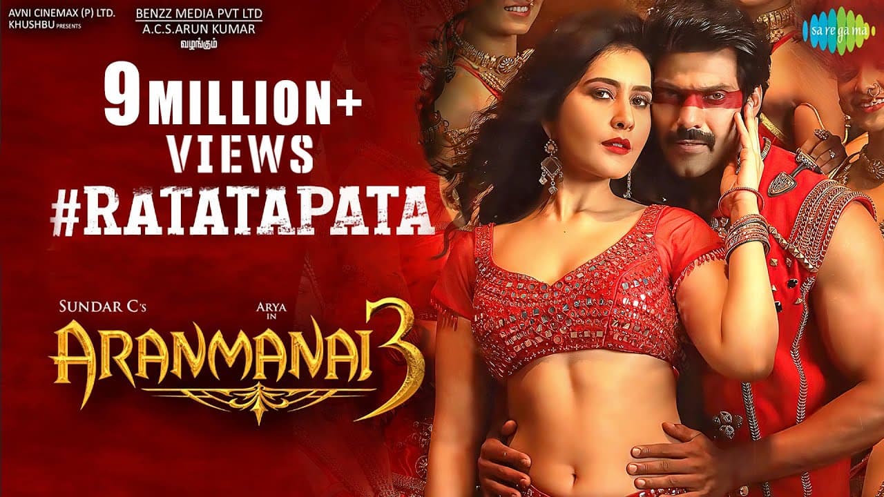 Ratatapata - Video Song | Aranmanai 3 | Arya, Raashi Khanna | Sundar C | C. Sathya | Arivu