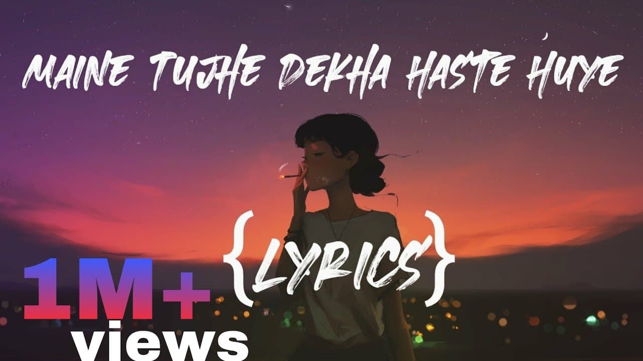 Maine tujhe dekha haste hue galo mein lofi ali zafar but it's raining #Mainetujhedekha #lofi #jhoom
